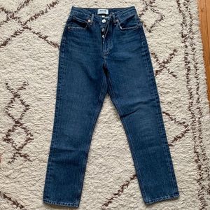 Agolde Riley in Air Blue